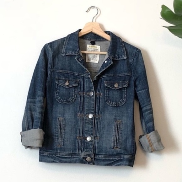 J. Crew | Jackets & Coats | J Crew Denim Jacket | Poshmark